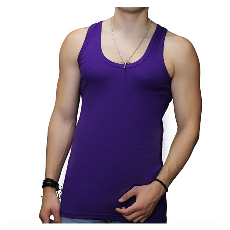 King size ( 4XL/5XL ) Donex onderhemd - 100% katoen - Marineblauw