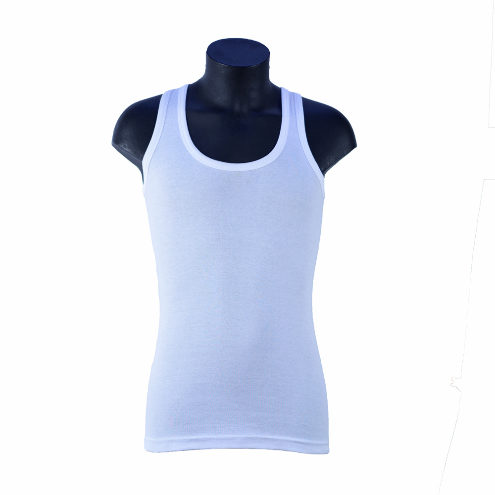 King size ( 4XL/5XL ) Donex onderhemd -  100% katoen - Wit