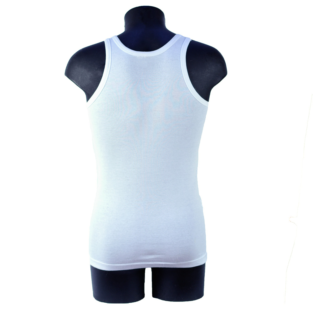 King size ( 4XL/5XL ) Donex onderhemd -  100% katoen - Wit